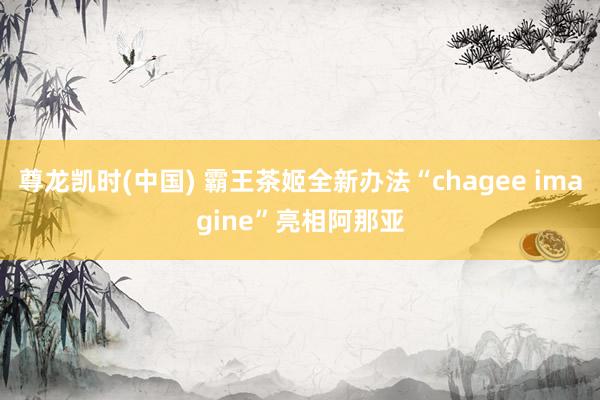 尊龙凯时(中国) 霸王茶姬全新办法“chagee imagine”亮相阿那亚